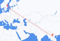 Flyrejser fra Luang Prabang til Stockholm