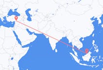 出发地 马来西亚美里目的地 土耳其加濟安泰普的航班