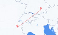 Lennot Münchenistä, Saksa Grenobleen, Ranska