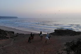 Bordeira Beach - Horse Riding Tour at Sunset