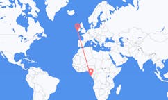 Flyreiser fra Port-Gentil, Gabon til Killorglin, Irland