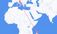 Flyreiser fra Sambava, Madagaskar til Pescara, Italia