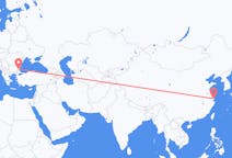 Flyreiser fra Shanghai, til Burgas