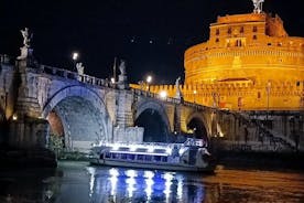 罗马之夜台伯河游船独家全景游船晚餐和现场音乐
