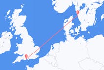 Flyreiser fra Göteborg, Sverige til Bournemouth, England