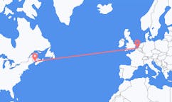 Flyrejser fra Sankt Jan til Ostend