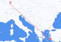 Flüge von Karlsruhe, Deutschland nach Leros, Griechenland