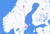 Voli da Stoccolma, Svezia to Vilhelmina, Svezia