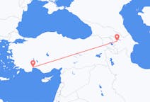 Vluchten van Gəncə naar Antalya