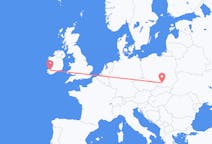 Flyg från Killorglin, Irland till Krakow, Polen