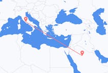 Flyrejser fra Ha il til Rom