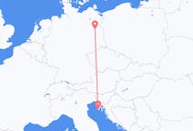 Flyrejser fra Pula til Berlin