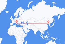 Flyrejser fra Shenyang, Kina til Pescara, Italien