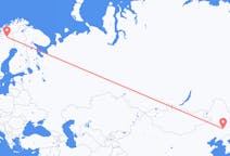 Lennot Changchunista, Kiina Kiirunaan, Ruotsi