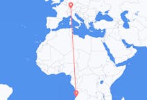 Flyrejser fra Catumbela, Angola til Friedrichshafen, Tyskland