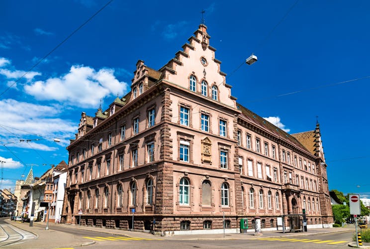 Photo of University Building in Basel, Switzerland in summer