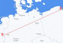 Voos de Maastricht, Holanda para Gdańsk, Polônia