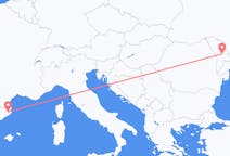 Flyreiser fra Girona, til Chișinău