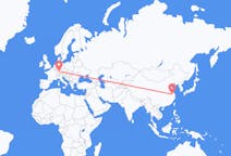 Flyrejser fra Nanjing til Stuttgart