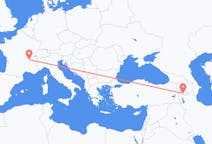 Flyrejser fra Nakhchivan til Lyon