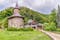 Photo of Prislop monastery in Romania.