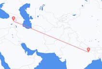 出发地 印度巴特那目的地 土耳其厄德尔的航班