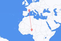 Flyrejser fra Kaduna, Nigeria til Girona, Spanien