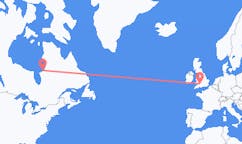 Flyg från Kuujjuarapik, Kanada till Bristol, England
