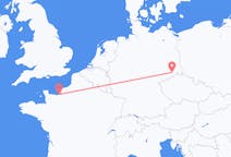 Lennot Dresdenistä, Saksa Deauvilleen, Ranska