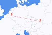 Voos de Maastricht, Holanda para Košice, Eslováquia