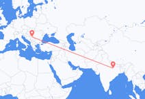 Flyreiser fra Varanasi, til Beograd