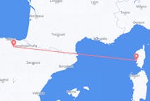 Flyreiser fra Ajaccio, Frankrike til Vitoria, Spania