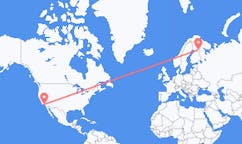 Flyrejser fra Burbank, USA til Kuusamo, Finland