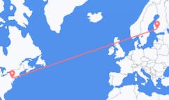 Flights from Allentown to Tampere