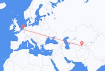 Flyrejser fra Samarkand til Rotterdam