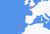 Flug frá Saint Helier til Funchal