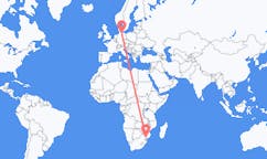 Flyreiser fra Skukuza, Sør-Afrika til Lübeck, Tyskland