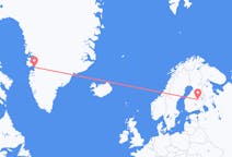 Flyreiser fra Kuopio, til Ilulissat
