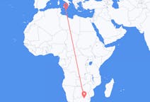 Flyreiser fra Johannesburg, til Malta