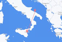Flyreiser fra Catania, Italia til Bari, Italia