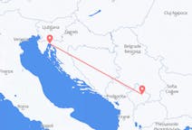 Flyg från Rijeka till Pristina