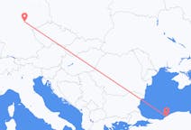 出发地 土耳其宗古尔达克目的地 德国埃尔福特的航班