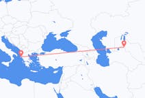 Flights from Nukus to Corfu