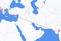 Flyreiser fra Vadodara, India til Preveza, Hellas