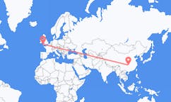 Flyrejser fra Zhangjiajie, Kina til Newquay, England