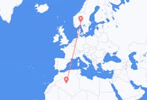 Flights from Adrar to Oslo