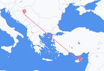 Flüge von Tuzla, nach Larnaka