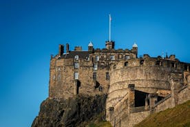 Excursão misteriosa autoguiada pelo Castelo de Edimburgo