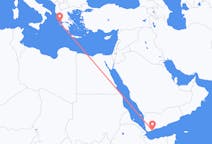 Flights from Aden to Kefallinia