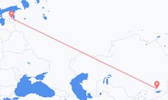 Flyg från Almaty till Tartu